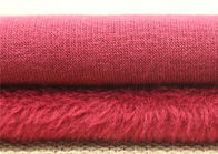 Warp Knitting Velvet Fabric , Tricot Knit Fabric Shrink Resistant With Polyester Spandex