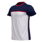 Comfortable Mens Sports Top Dry Fit Multi Color Anti - UV Short Sleeve T Shirt