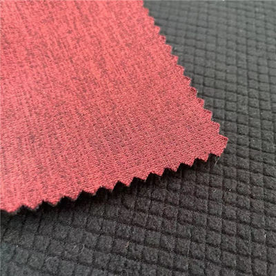 100 Polyester Jersey Bonded Fabric 75D 350gsm 150cm Waterproof Windproof
